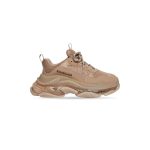 Women’s Triple S Clear Sole Sneaker in Brown